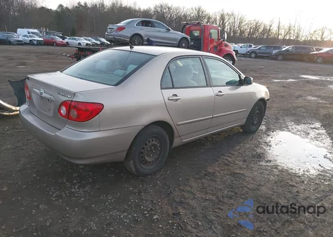 2007 Toyota Corolla Le from USA, damaged, VIN 2T1BR32E07C807658